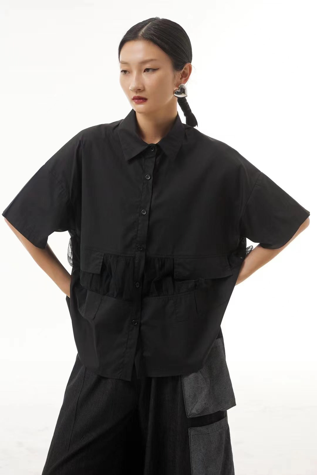 Middle Tulle Shirt